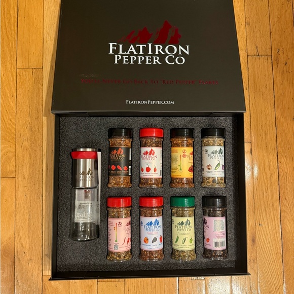 flat iron pepper Other - BRAND NEW Flatiron Pepper Co Ultimate Gift Set